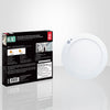 Xtricity - LED Ceiling Light with Motion Sensor, 8.5" Diameter, 16W, 11000 Lumens, Three Lighting Color Options - - Mounts For Less