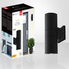 Xtricity - LED Outdoor Wall Light, 18w/120v/3000k, Soft White Lighting, From the Olivia Collection, Black - - Mounts For Less