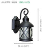 Xtricity - LED Outdoor Wall Light, 9w/120v/3000k, Soft White Lighting, From the Juliette Collection, Black - - Mounts For Less