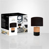 Xtricity - Modern Table Lamp, 13 '' x 18.11 '', From the Todd Collection, Black - - Mounts For Less