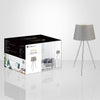 Xtricity - Modern Table Lamp, 19.7" Height, From the Bruce Collection, Gray - - Mounts For Less