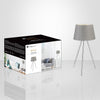 Xtricity - Modern Table Lamp, 19.7" Height, From the Bruce Collection, Gray - - Mounts For Less