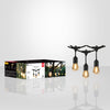 Xtricity - Outdoor LED String Lights, Waterproof, 24 Feet Long, 2200K Soft White - - Mounts For Less