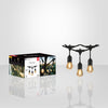 Xtricity - Outdoor LED String Lights, Waterproof, 48 Feet Long, 2200K Soft White - - Mounts For Less