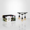 Xtricity - Outdoor LED String Lights, Waterproof, 48 Feet Long, 2200K Soft White - - Mounts For Less