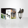 Xtricity - Outdoor Wall Light, 13.78 '' Height, Porter Collection, Set of 2, Black - - Mounts For Less