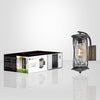 Xtricity - Outdoor Wall Light, 16.5'' Height, From the Montcalm Collection, Black - - Mounts For Less