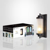 Xtricity - Outdoor Wall Light, 17.1'' Height, From the Bali Collection, Black - - Mounts For Less