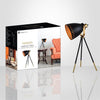Xtricity - Parker Collection 3 Leg Table Lamp, 20.7 '' Height, Black - - Mounts For Less