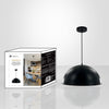 Xtricity - Pendant, 17.91" Width, From the Trebecca Collection, Black - - Mounts For Less