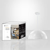 Xtricity - Pendant, 17.91" Width, From the Trebecca Collection, White - - Mounts For Less