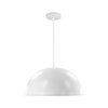 Xtricity - Pendant, 17.91" Width, From the Trebecca Collection, White - - Mounts For Less