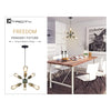 Xtricity - Pendant Light, 11 '' Width, From The Freedom Collection, Antique Brass - - Mounts For Less