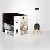 Xtricity - Pendant Light, 12 '' Wide, From the Eugene Collection, Black - - Mounts For Less