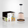 Xtricity - Pendant Light, 12.6 '' Width, From Odessa Collection, Black and White - - Mounts For Less