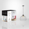 Xtricity - Pendant Light, 13.7'' Width From the Baldwin Collection, Gray - - Mounts For Less