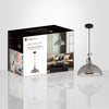 Xtricity - Pendant Light, 15.7 '' Width, From the Brooklyn collection, Gray - - Mounts For Less