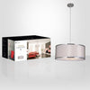 Xtricity - Pendant Light, 19.6 '' Width, From Kokkino Collection, Gray - - Mounts For Less