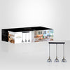 Xtricity - Pendant Light, 23.6 '' Width, From the Florence Collection, Black - - Mounts For Less