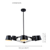 Xtricity - Pendant Light, 29.3 '' Width, Connection Collection, Black - - Mounts For Less