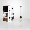 Xtricity - Pendant Light, 5.1 '' Width, From Eden Collection, Black - - Mounts For Less