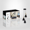 Xtricity - Pendant Light , 6.2 '' Width, From The Virginia Collection, Black - - Mounts For Less