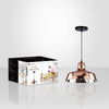 Xtricity - Pendant Light, 9.4 '' Width, From The Melrose Collection, Pink Copper - - Mounts For Less