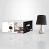 Xtricity - Set of 2 Touch Table Lamps with 3 Level of Intensity, 9 '' x 14.5 '', From the Delano Collection, Black and Silver - - Mounts For Less