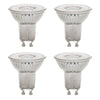 Xtricity - Set of 4 Dimmable Energy Saving LED Bulbs, Type GU10, 5W, 3000K Soft White - - Mounts For Less