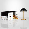 Xtricity - Table Lamp, Height 20.1", From the Bradford Collection, Black and Gold - - Mounts For Less