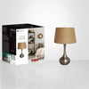 Xtricity - Touch Table Lamp with 3 Intensity Levels, 10.23 '' x 15.74 '', From the Adrien Collection, Brown - - Mounts For Less