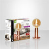 Xtricity - Touch Table Lamp with 3 Intensity Levels, 11 '' x 4.3 '', From the Retro Collection, Pink Gold - - Mounts For Less