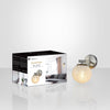 Xtricity - Wall Light, 6'' Width, From the Bohannon Collection, Silver - - Mounts For Less