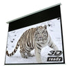 100" 4:3 Electric In-Ceiling Projection Screen White - - Mounts For Less