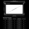 106" 16:9 Electric Projection Screen Reference Studio AudioWeave 4K PLUS+ "Tab-Tensioned" White - - Mounts For Less