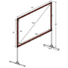 120" 16:9 Outdoor Projection Screen Easy-Fold Movie Master - - Mounts For Less
