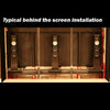 120" 2.35:1 Reference Studio AudioWeave 4K Fixed Frame Projection Screen - - Mounts For Less
