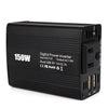 150W Car Power Inverter DC 12V To 110V AC Converter With Dual USB Charger - - Mounts For Less