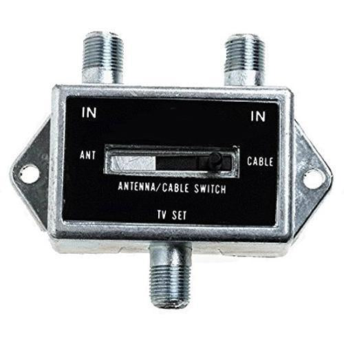 2 way coaxial F Type switch A / B - - Mounts For Less