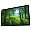 84″ 16:9 Elara II Fixed Frame Projection Screen Perlux-Silver - - Mounts For Less