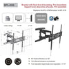 AMX BPL-62B Tilt & Swivel Universal TV Wall Mount Articulated LED, LCD, PLASMA For Screens 47'' To 90'' - - Mounts For Less