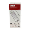 AMX PA-23 - Power Bar with 8 Outlet Surge Protector and 3 USB Ports, White - - Mounts For Less