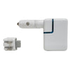 AMX UPS01 Wall & Car Charger with USB Backup Power Supply White - - Mounts For Less