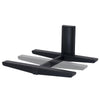 AVF ES150B Single Av Component Platform 33 Lb Black - - Mounts For Less