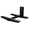 AVF ES150B Single Av Component Platform 33 Lb Black - - Mounts For Less