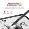 Adonit Note Plus - Stylus for Ipad with Pressure Sensitivity and Hot Buttons, Black - - Mounts For Less
