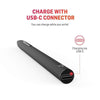 Adonit Note Plus - Stylus for Ipad with Pressure Sensitivity and Hot Buttons, Black - - Mounts For Less