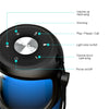 BWOO BS-60 Speaker Bluetooth 5.0 WAV, MP3, WMA, FLC, APE Compatible With AUX Blue - - Mounts For Less