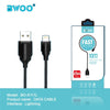 BWOO - USB to Lightning Cable, 1 Meter Length, Black - - Mounts For Less