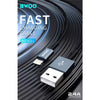 BWOO - USB to Lightning Cable, 1 Meter Length, Braided Nylon and Aluminum Alloy Shell, Black - - Mounts For Less